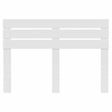 Headboard with Headboard White 150 cm Engineered wood - Top-Down View