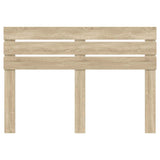 Headboard Sonoma Oak Engineered wood - Top-Down View