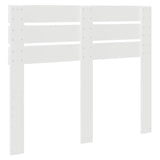 Headboard with Headboard White 135 cm Engineered wood - Rear View