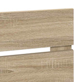 Headboard with Headboard Sonoma Oak 135 cm Engineered wood - Close-Up Angle