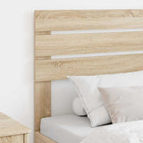 Headboard with Headboard Sonoma Oak 90 cm Engineered wood - Side View