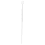 Headboard White Engineered wood - 45-Degree Angle