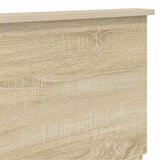 Headboard with Headboard Sonoma Oak 180 cm Engineered wood - Close-Up Angle