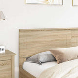 Headboard with Headboard Sonoma Oak 180 cm Engineered wood - Side View