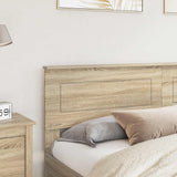 Headboard Sonoma Oak Engineered wood - Side View