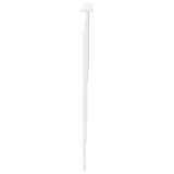Headboard White Engineered wood - 45-Degree Angle