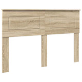 Headboard Sonoma Oak Engineered wood - Front View