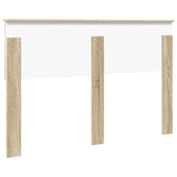 Headboard Sonoma Oak Engineered wood - Rear View