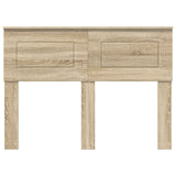 Headboard Sonoma Oak Engineered wood - Top-Down View