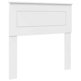 Headboard White Engineered wood - Front View