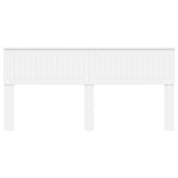 Headboard White Engineered wood - Top-Down View