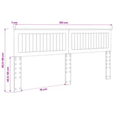 Headboard White Engineered wood