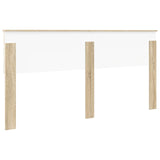 Headboard Sonoma Oak Engineered wood