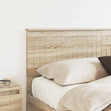 Headboard Sonoma Oak Engineered wood - Side View