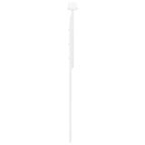 Headboard White Engineered wood - 45-Degree Angle
