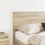 Headboard Sonoma Oak Engineered wood