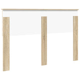 Headboard Sonoma Oak Engineered wood - Rear View