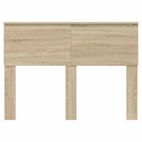 Headboard with Headboard Sonoma Oak 135 cm Engineered wood - Top-Down View