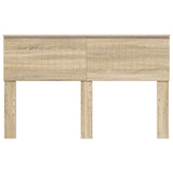Headboard Sonoma Oak Engineered wood - Top-Down View
