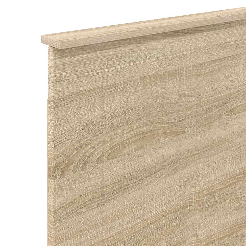 Headboard with Headboard Sonoma Oak 90 cm Engineered wood