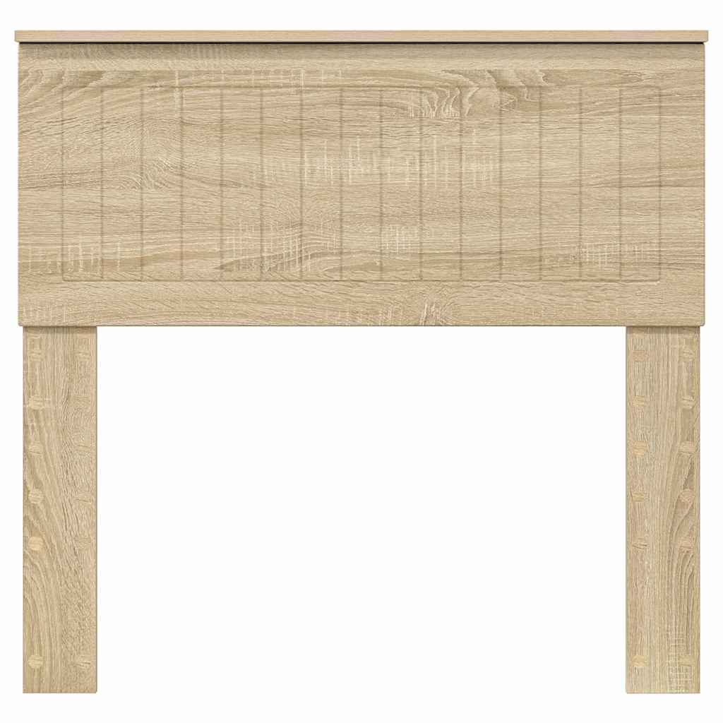 Headboard with Headboard Sonoma Oak 90 cm Engineered wood