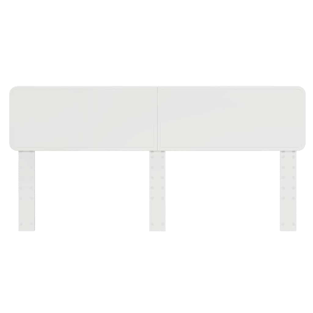 Headboard with Headboard White 180 cm Engineered wood