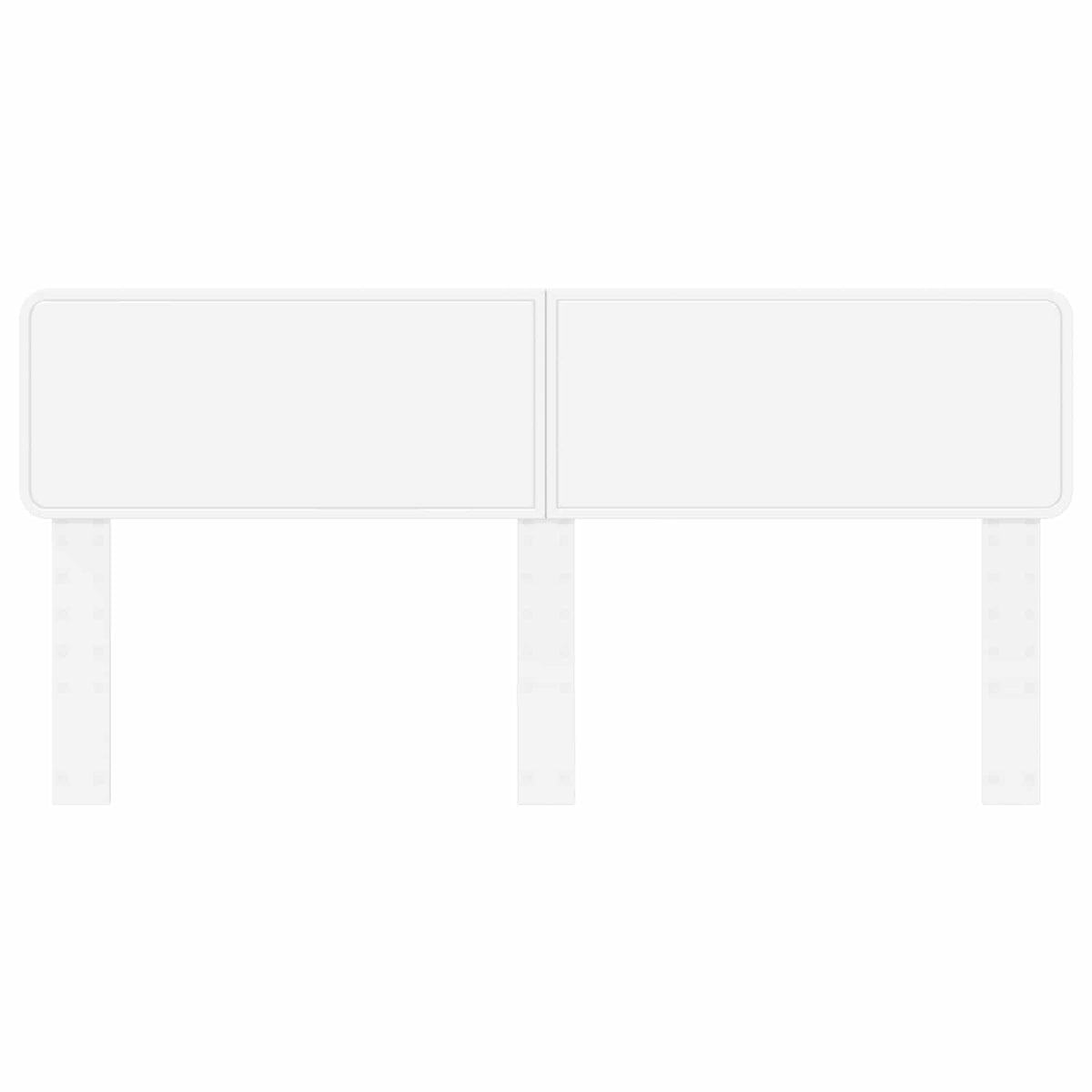 Headboard White Engineered wood