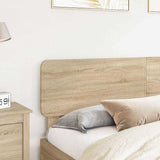 Headboard with Headboard Sonoma Oak 180 cm Engineered wood - Side View