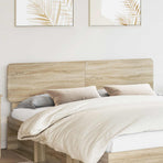 Headboard Sonoma Oak 180 cm Engineered wood