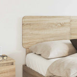 Headboard Sonoma Oak Engineered wood - Side View