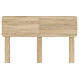 Headboard Sonoma Oak Engineered wood - Top-Down View