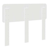 Headboard with Headboard White 135 cm Engineered wood - Rear View