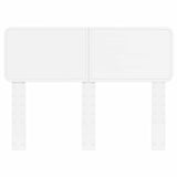 Headboard White Engineered wood - Top-Down View