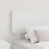 Headboard with Headboard White 90 cm Engineered wood - Side View