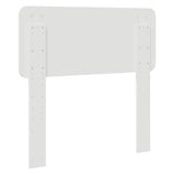 Headboard White Engineered wood - Rear View