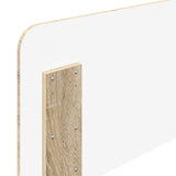 Headboard Sonoma Oak Engineered wood - Low Angle