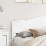 Headboard White Engineered wood - Side View