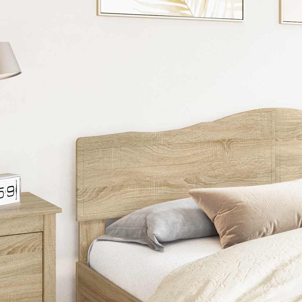 Headboard with Headboard Sonoma Oak 180 cm Engineered wood