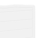 Headboard White Engineered wood - Close-Up Angle