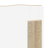 Headboard Sonoma Oak Engineered wood - Low Angle