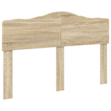 Headboard Sonoma Oak Engineered wood - Front View