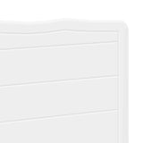 Headboard White Engineered wood - Close-Up Angle