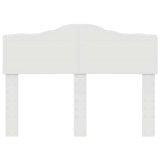 Headboard with Headboard White 135 cm Engineered wood - Top-Down View