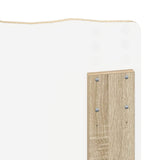 Headboard Sonoma Oak Engineered wood - Low Angle