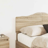 Headboard Sonoma Oak Engineered wood - Side View