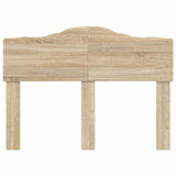 Headboard Sonoma Oak Engineered wood - Top-Down View