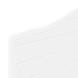 Headboard White Engineered wood - Close-Up Angle