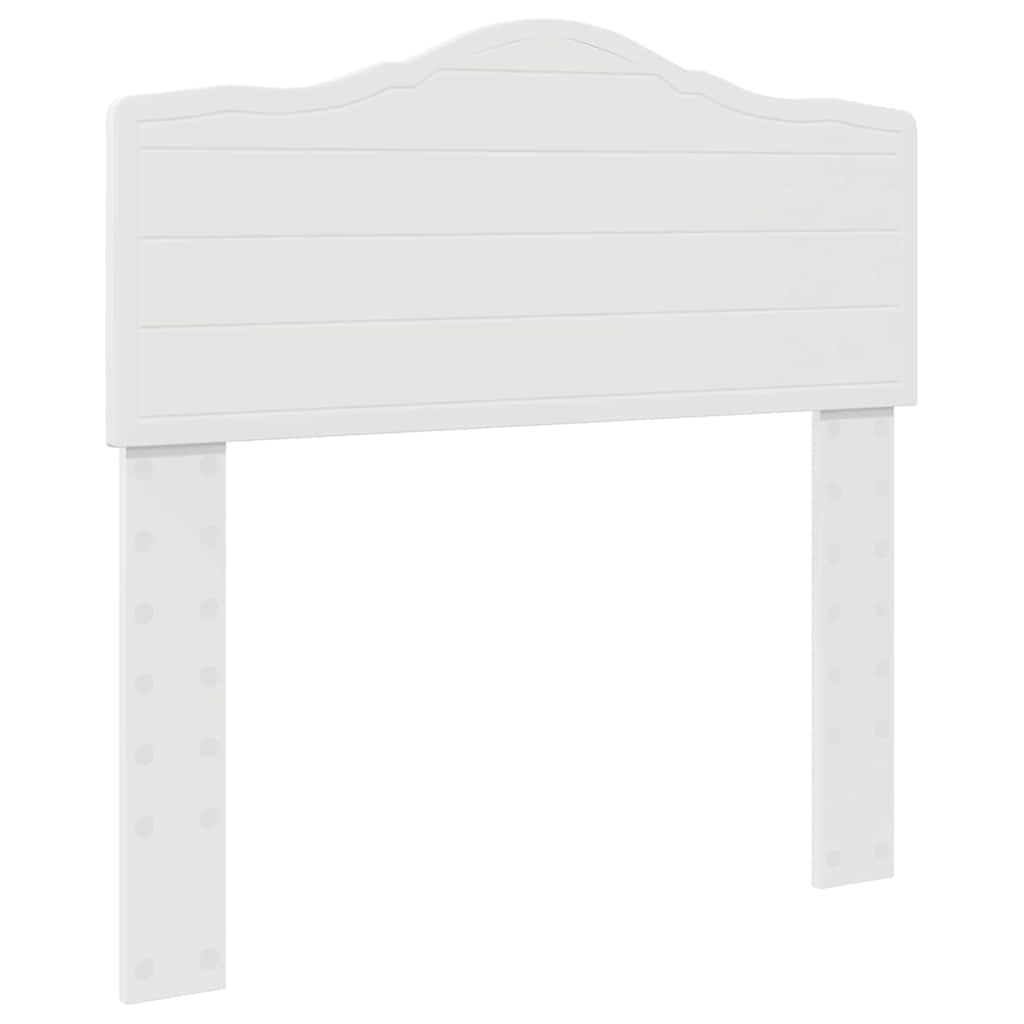 Headboard with Headboard White 90 cm Engineered wood