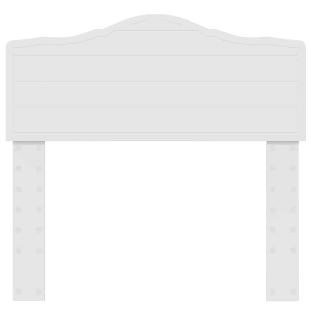 Headboard with Headboard White 90 cm Engineered wood