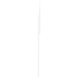 Headboard White Engineered wood - 45-Degree Angle